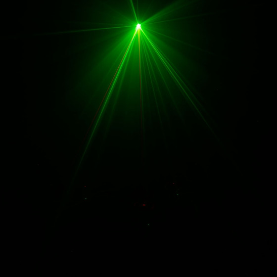 Cameo Storm FX 3in1 Lichteffekt Grating Laser Strobe Derby inkl IR Fernbedienung