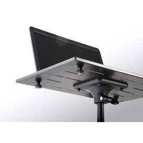K&M 12185 Laptop Ständer mit Klemmhalterung schwarz