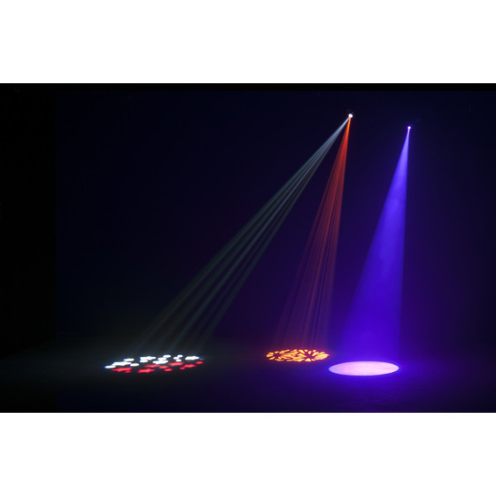 American DJ ADJ Pocket Pro 25Watt LED Movinghead inkl. 4 Extra Gobos