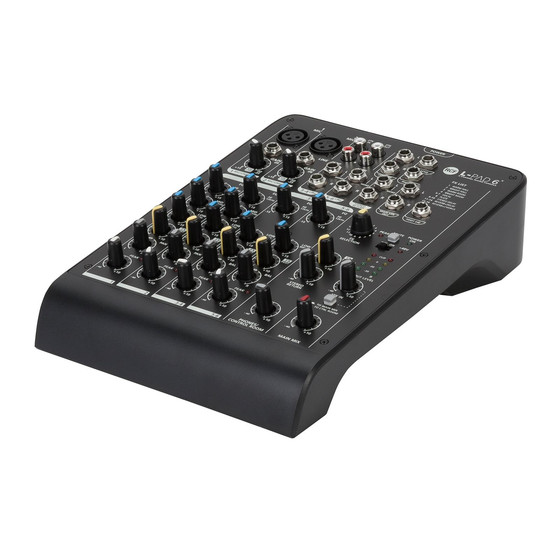 RCF L-PAD 6X - 6 Kanal Mixer mit Effekten