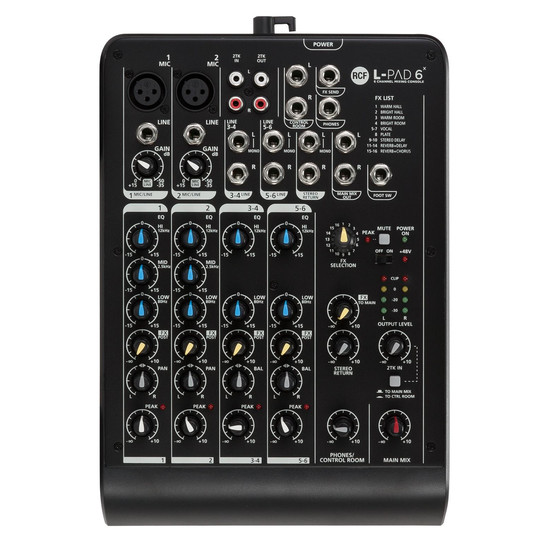 RCF L-PAD 6X - 6 Kanal Mixer mit Effekten