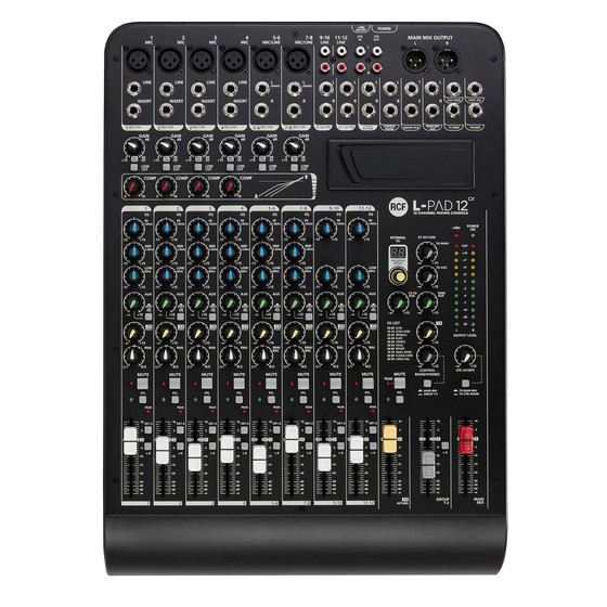 RCF L-PAD 12CX - 12 Kanal Mixer mit Kompressoren und Effekten