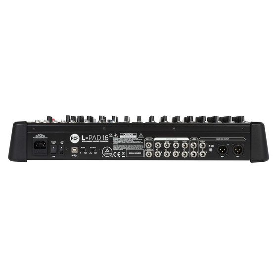 RCF L-PAD 16CX USB - 16 Kanal Mixer mit Kompressoren, Effekten & USB Port