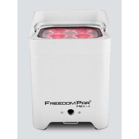 Chauvet DJ Freedom Par Hex-4 (White Housing) Wireless DMX...