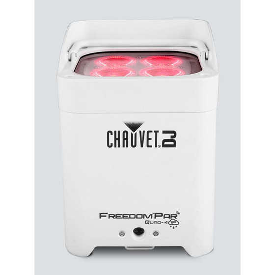 Chauvet DJ Freedom Par Quad-4 IP (White Housing) Wireless DMX Akku LED Spot 4x5Watt