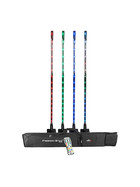 Chauvet DJ Freedom Stick Pack 4 Stk Akku RGB Wireless, Multi-Charger, IRC-6, Softcase