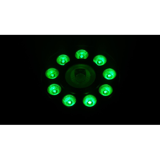 Chauvet DJ FX Par 9 RGB+UV 9x4Watt + 1x COB 18,4Watt + 21 SMD LED Effekt PAR DMX