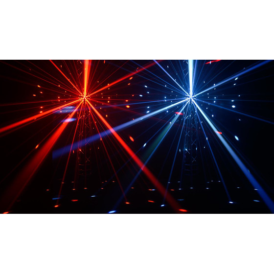 Chauvet DJ Rotosphere Q3 Spiegelkugel Simulator RGBW LED DMX