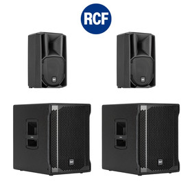 Bundle 2x RCF SUB 702-AS II Bass + 2x ART 708-A MK4 4400 W