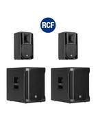 Bundle 2x RCF SUB 702-AS II Bass + 2x ART 708-A MK4 4400 W