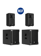 Bundle 2x RCF SUB 702-AS II Bass + 2x ART 310-A MK4 4400 W 