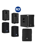 Bundle RCF SUB 702-AS II Bass + 2x ART 310-A MK4 3000 W + Taschen