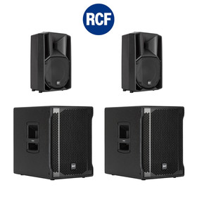 Bundle 2x RCF SUB 702-AS II Bass + 2x ART 710-A MK4 5600 W