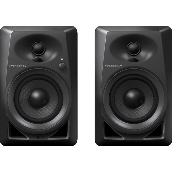 Pioneer DM-40 (Paar) DJ-Monitore Kompakter 4 Aktivmonitorlautsprecher (Schwarz)