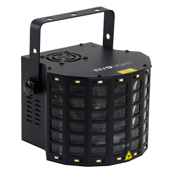 Involight VENTUS L LED Effekt Derby Laser Strobe, IR-Fern, DMX Sound