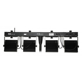 Involight MLS HEX48 Komplett-Lichtanlage LED Bar, 4 Spots...