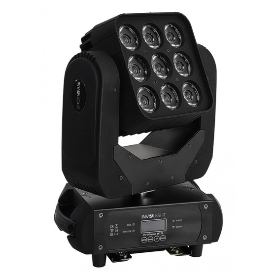 Involight ProPanel910 Moving Head Matrix 9x10W CREE 4in1 RGBW LED, Pan Tilt endlos