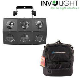 Involight OB200 LED Lichteffekt 18 x 3W RGB LEDs, DMX,...