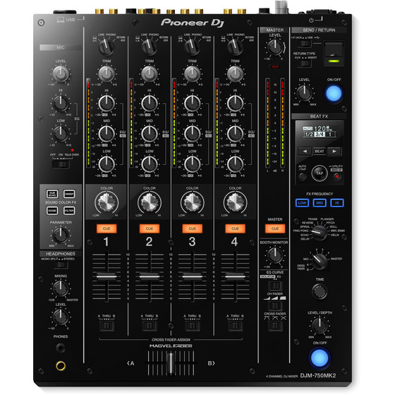 Pioneer DJM-750MK2 4-Kanal DJ und Club Mixer