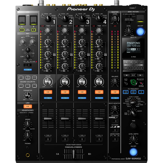 Pioneer DJM-900NXS2 4-Kanal Profi Performance Digitalmixer