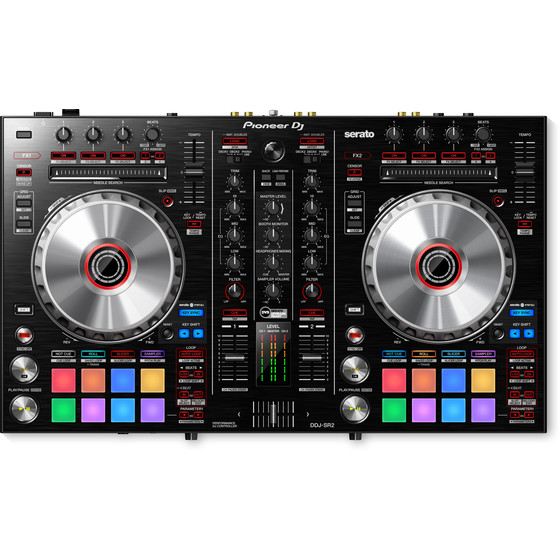 Pioneer DDJ-SR2 Tragbarer 2-Kanal-Controller fr Serato DJ Pro