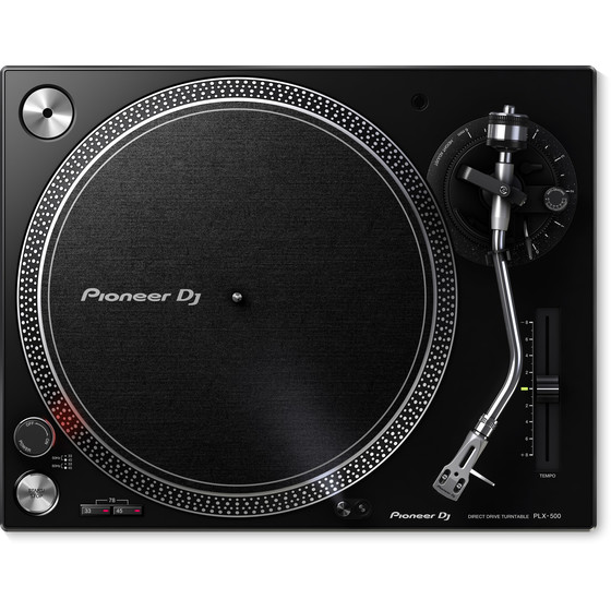 Pioneer PLX-500 Profi Plattenspieler mit kraftvollem Direktantrieb inkl. Cartridge und Nadel