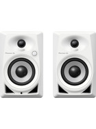 Pioneer DM-40-W (Paar) DJ-Monitore Kompakter 4" Aktivmonitorlautsprecher (Weiß)