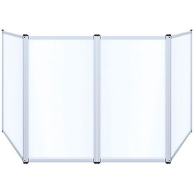 Novopro DJS2 aluminium DJ Screen sehr leicht 5,4 Kg mit Tasche H 120cm B 4x70cm