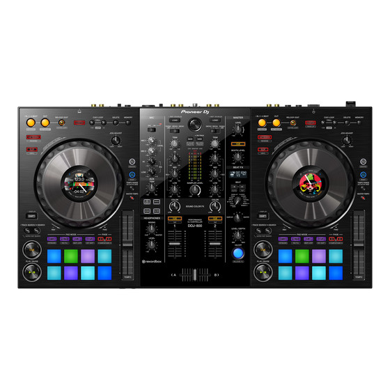 Pioneer DDJ-800 Der professionelle 2-Kanal-DJ-Performance-Controller fr rekordbox dj