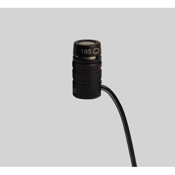 Shure WL185 Professionelles Lavaliermikrofon mit Nierencharakteristik, austauschbare Kapsel, TA4F