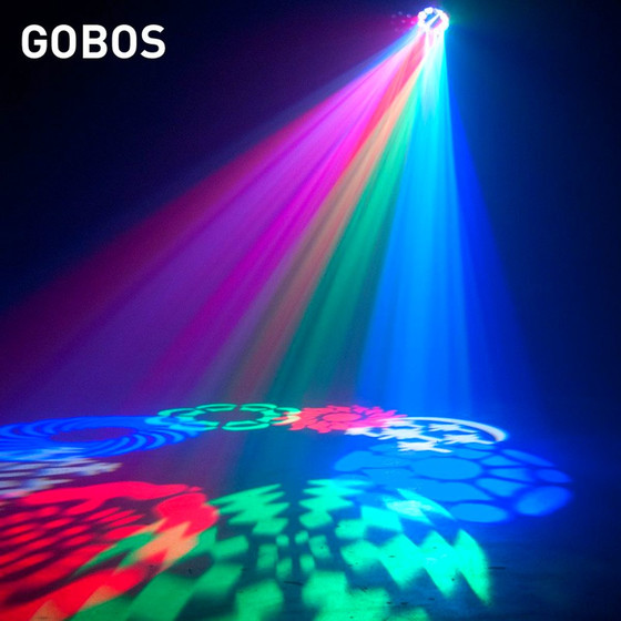 American DJ Stinger Gobo 3 in1 Effekt Gobo-Moonflower Wash Laser  Showroom Ware