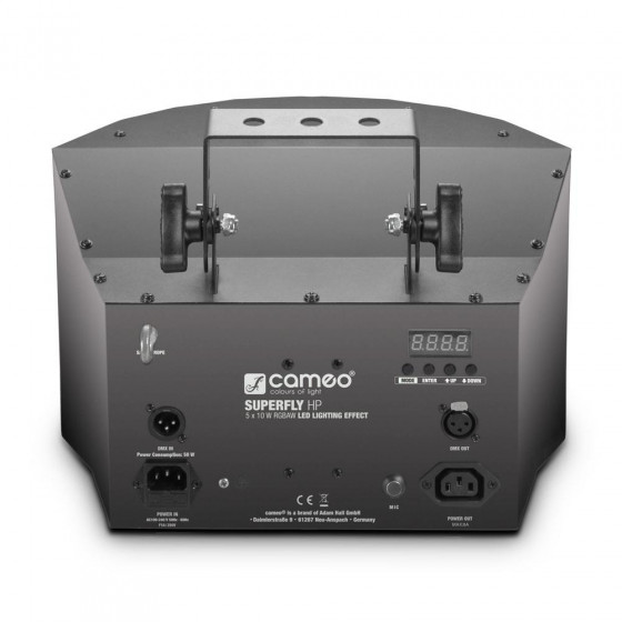 Cameo SUPERFLY HP - 5 x 10 Watt RGBWA High Power LED Lichteffekt Showroom Artikel