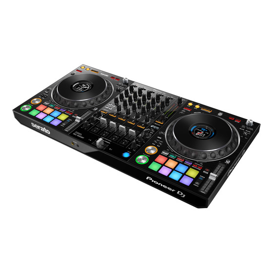 Pioneer DDJ-1000SRT Der professionelle 4-Kanal-DJ-Performance-Controller mit Serato Dongle