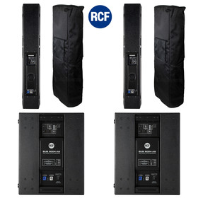 Bundle RCF PA System  2x SUB 8004-AS + 2x NXL 24-A mit...