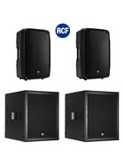 Bundle RCF PA System 2x SUB 8004-AS + 2x HD35-A - 7800 Watt DSP