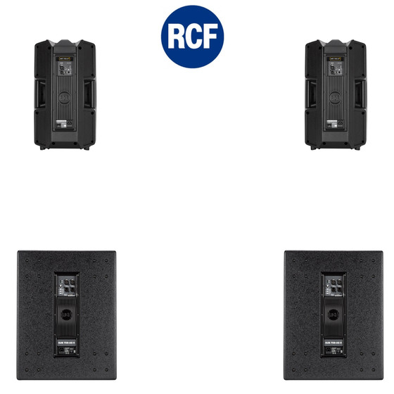 Bundle 2x RCF SUB 708-AS II Bass + 2x ART 732-A MK4 5600 W