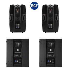 Bundle RCF PA System  2x SUB 8004-AS + 2x HDM45-A - 9400...