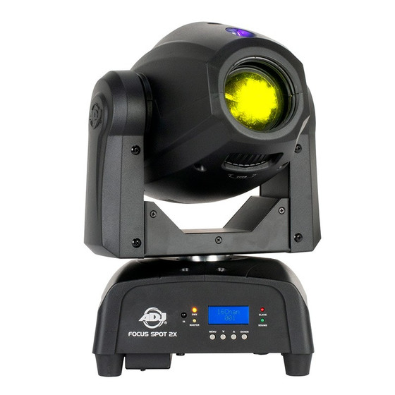 ADJ Focus Spot 2X - 100Watt + 3Watt UV LED Movinghead