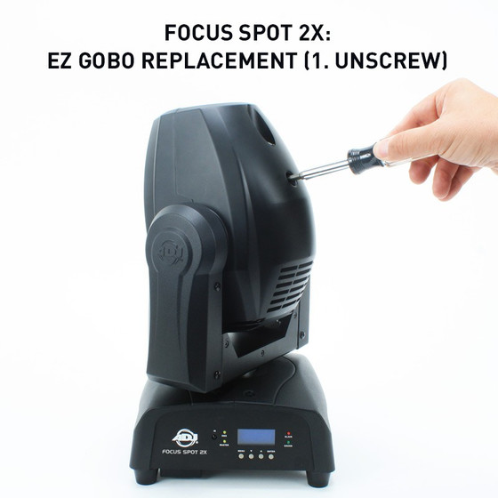 ADJ Focus Spot 2X - 100Watt + 3Watt UV LED Movinghead