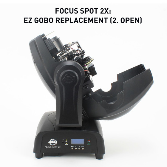 ADJ Focus Spot 2X - 100Watt + 3Watt UV LED Movinghead