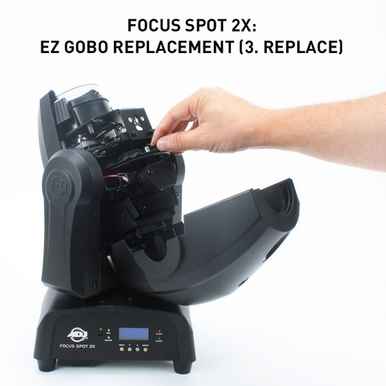 ADJ Focus Spot 2X - 100Watt + 3Watt UV LED Movinghead
