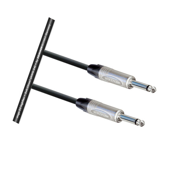 DASkabel - Sommer Cable SC-Stage 22 Profi Klinke Mono Instrumentenkabel 1m (Neutrik Stecker)