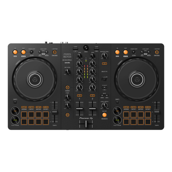 Pioneer DJ DDJ-FLX4 2 Kanal DJ Controller fr rekordbox dj