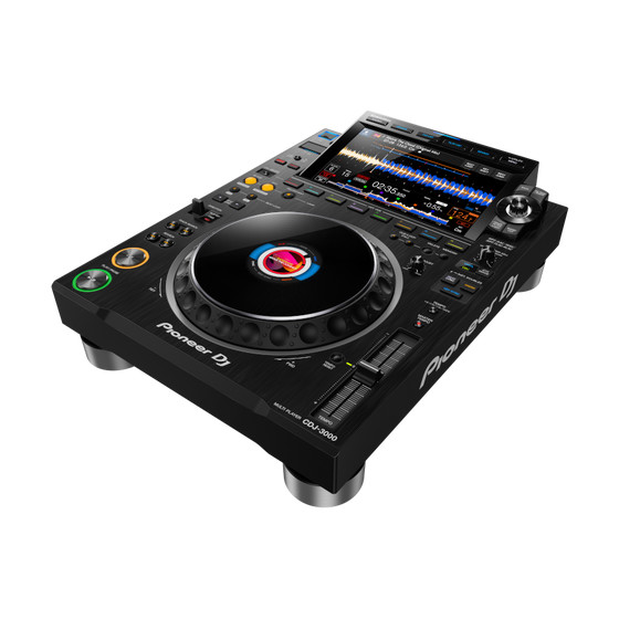 Pioneer DJ CDJ-3000 Digitales Profi-DJ-Deck Multi Player