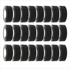 Bundle 24x DAS-Tape Profi Gaffer StageTape Gewebeband 50m x 5cm matt schwarz