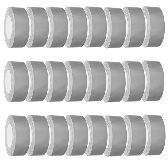 Bundle 24x DAS-Tape Gaffer Tape Gewebeband 50m x 5cm silber