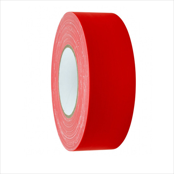 DAS-Tape Profi Gaffer StageTape Gewebeband 50m x 5cm matt rot