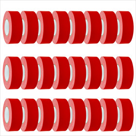 Bundle 24x DAS-Tape Profi Gaffer StageTape Gewebeband 50m x 5cm matt rot
