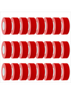 Bundle 24x DAS-Tape Profi Gaffer StageTape Gewebeband 50m x 5cm matt rot